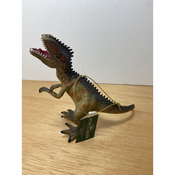 Kurt Adler Dinosaur Ornament Prehistoric Plastic Christmas Tyrannosaurus Rex - Picture 4 of 7